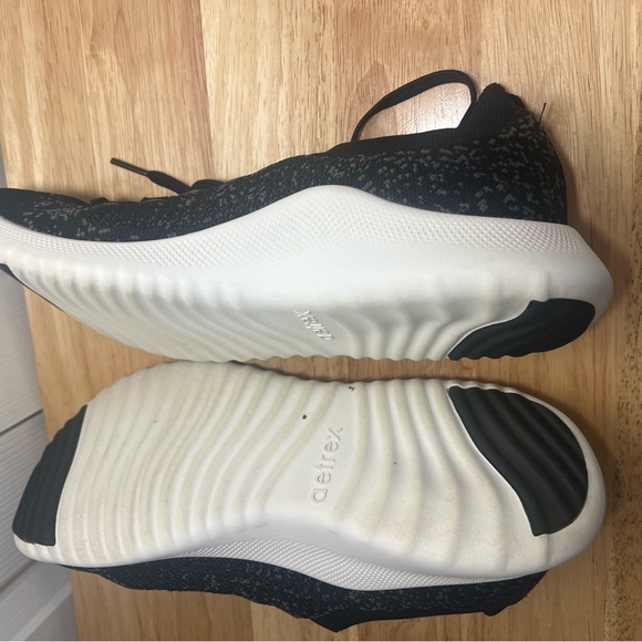 Aetrex Carly Women's Size 8.5 Black Orthotic Walking Arch Support Sneakers Shoes - Picture 7 of 12